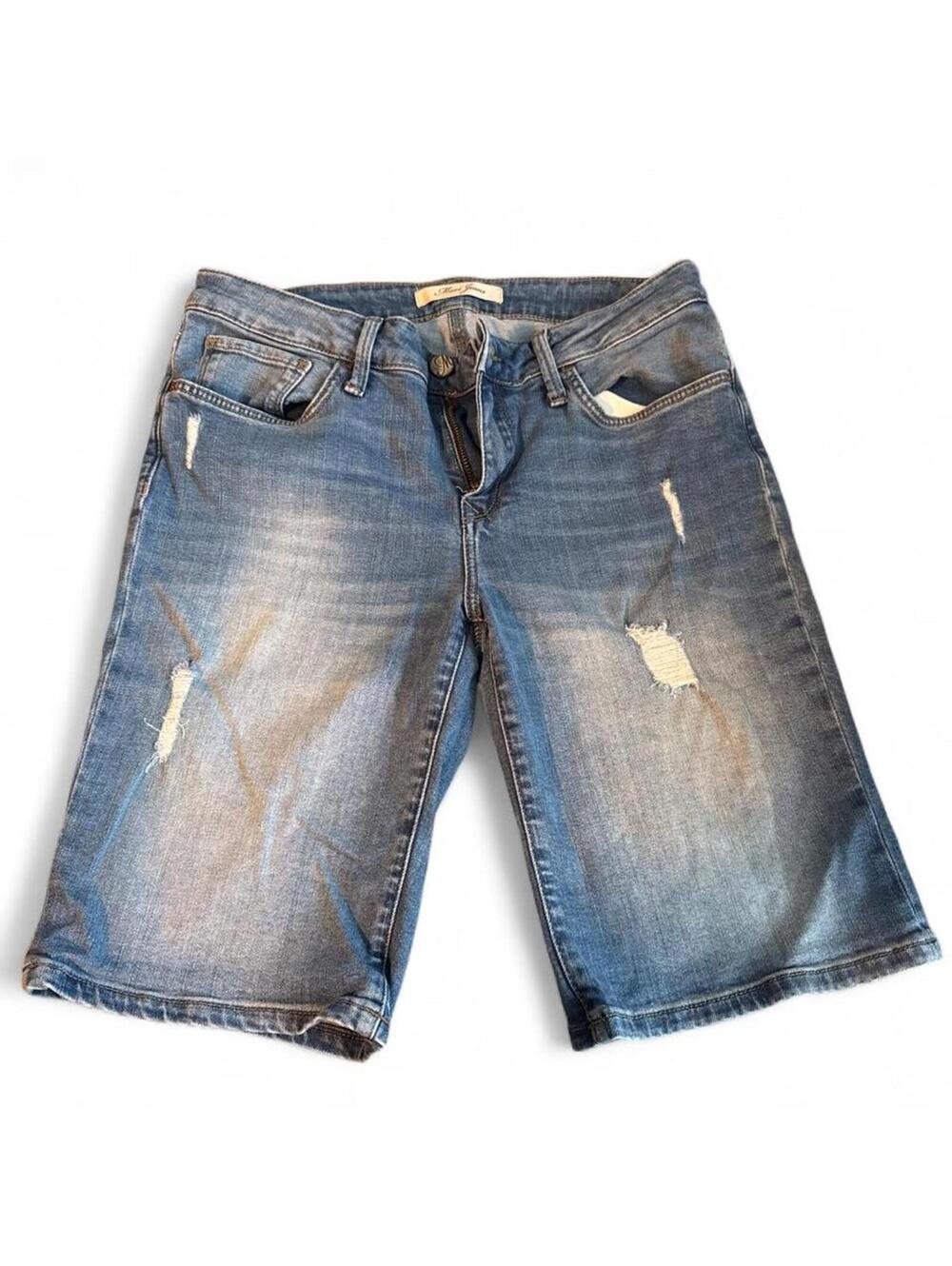 Mavi Women's Blue and Navy Shorts
